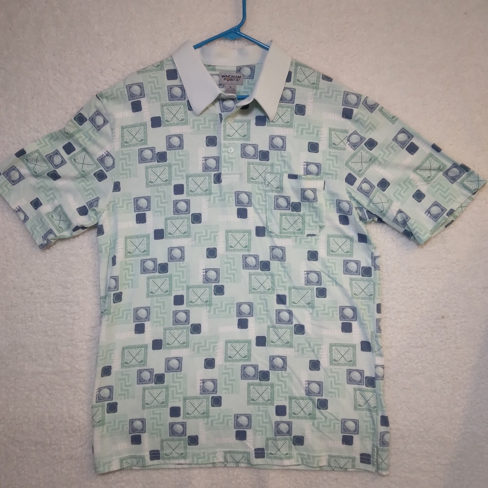 Windham Pointe Men's Golf Shirt Polo Shirt Size XL